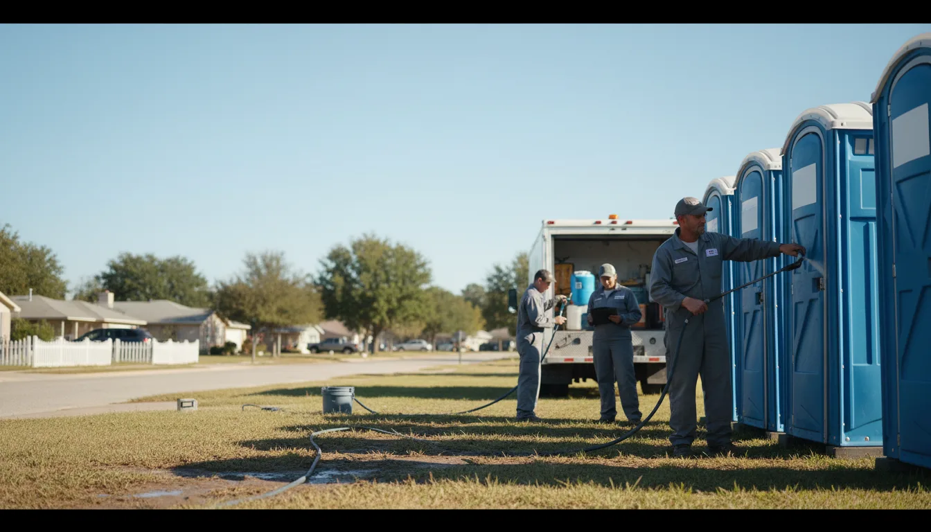 Long-Term Portable Toilet Rental in Smackover, AR near me